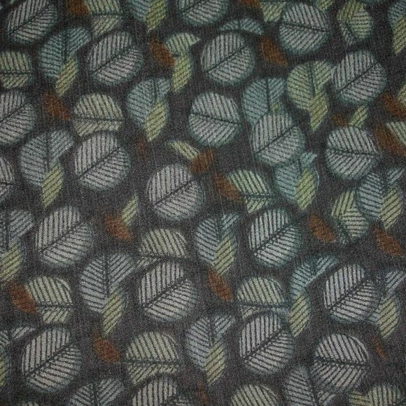 Wrap London Brown, Gray and Green Silk Midi Skirt - Picture 4 of 9